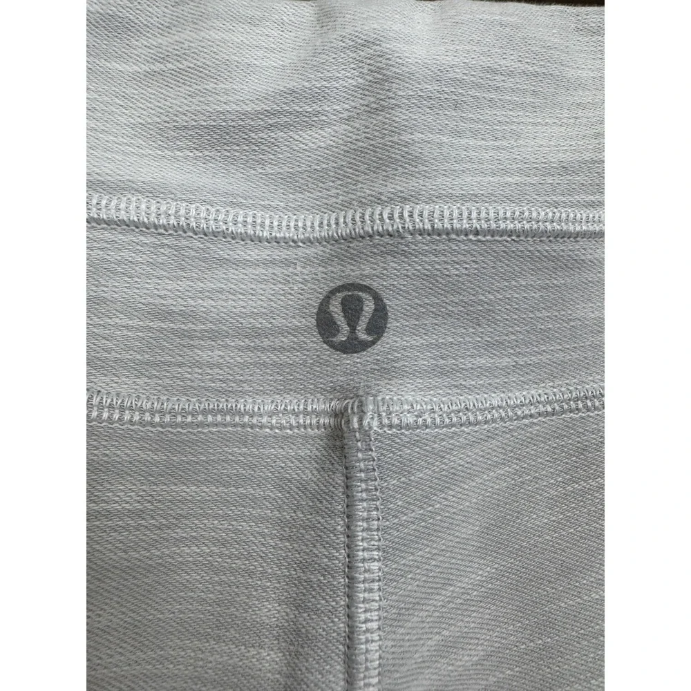 Lululemon Groove Pant Flare‎ Yoga Pants Gray Space Dye Heathered High Rise